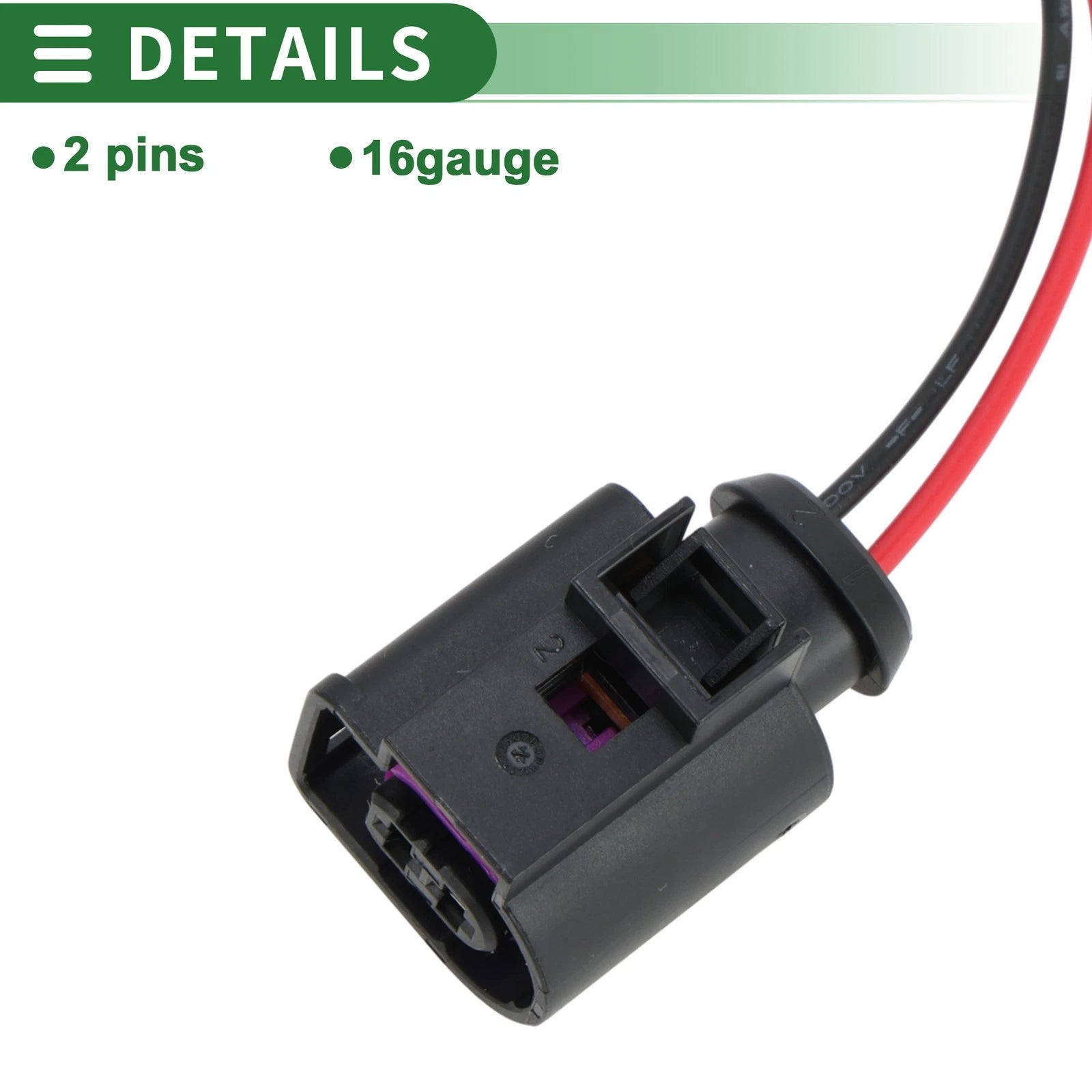 Set of 1 Fuel Injector Connector Wiring Harness for Audi Q7 (2007–2013)