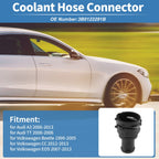 Engine Coolant Hose Connector for Audi A3 (2006–2013) No. 3B0122291B