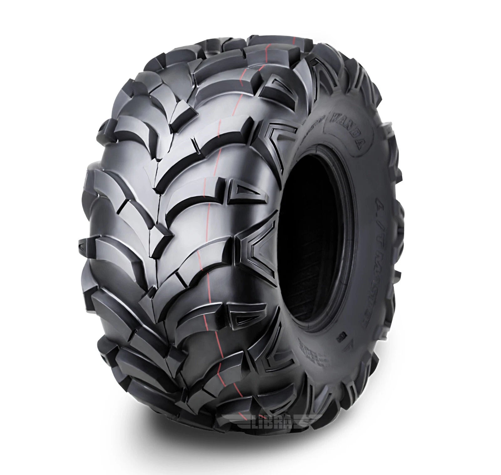 1x ATV UTV Tire 25x12-10 P341 6PR Mud Deep Tread