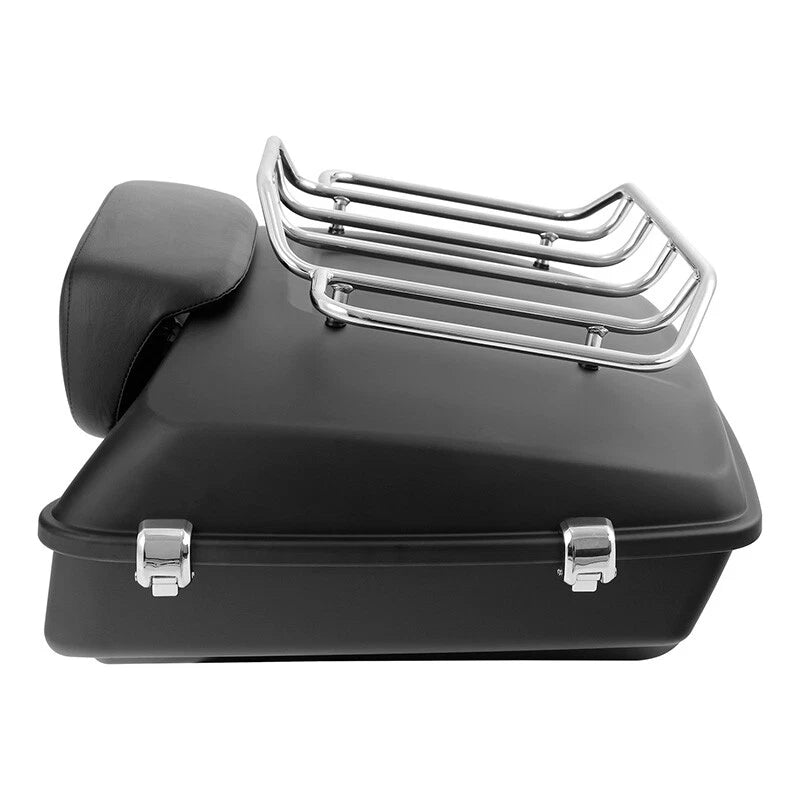 Chopped Trunk Backrest Top Rack for Harley Road Glide (2014–2025)