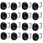 16x Deck Wheels & Bolt for Snapper Simplicity (1714760SM, 1714760, 703128, 703976)