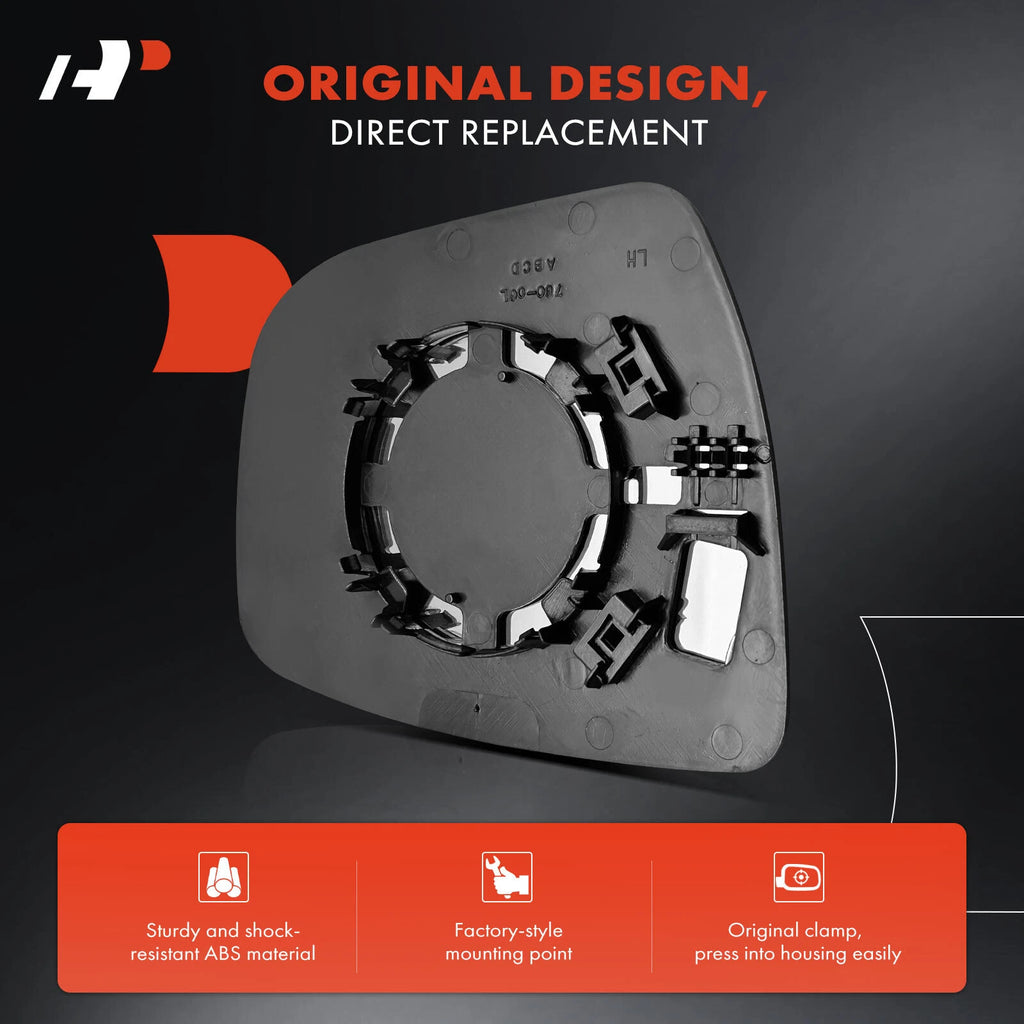 Driver Manual Mirror Glass for Nissan Rogue (2014-2019)
