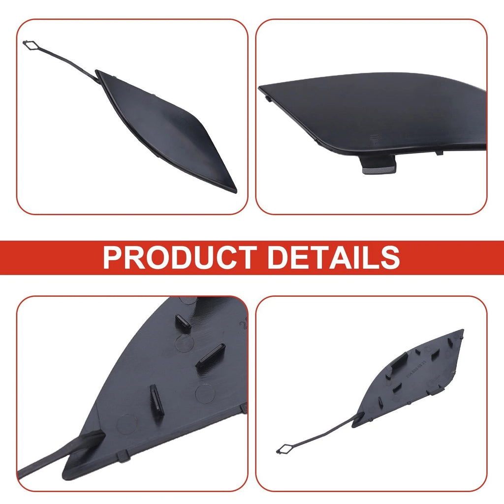 1X Rear Bumper Tow Hook Cover Eye Cap for Benz C-Class W204 (2007–2011)