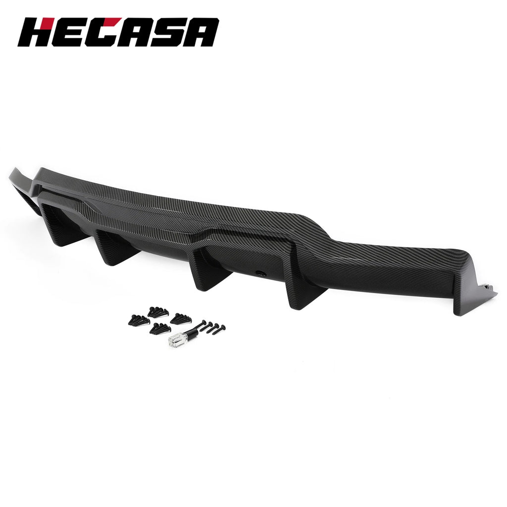 Carbon Fiber Rear Lip Bumper Diffuser for Tesla Model 3 (2017-2023)