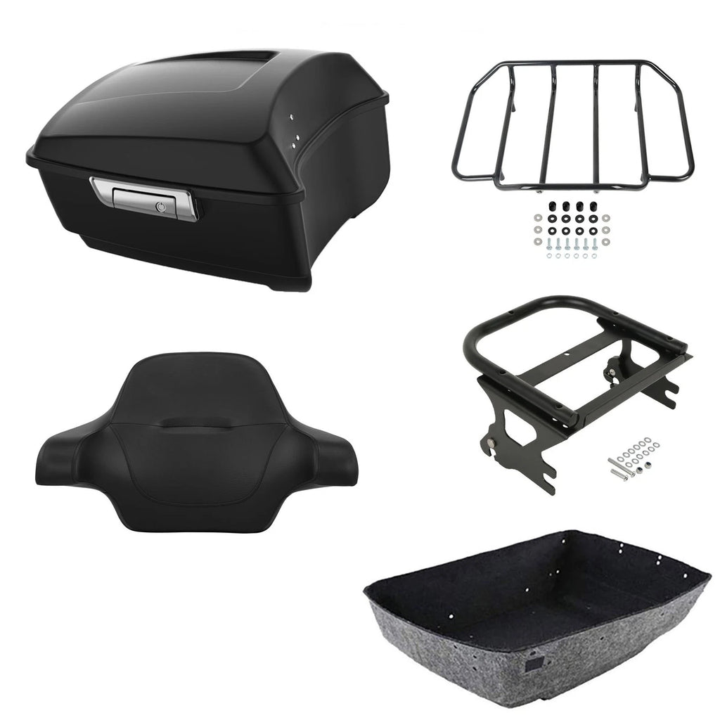 Trunk Luggage Backrest Mount Rack for Harley Electra Glide (1997–2008)