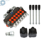 6 Spool Hydraulic Backhoe Directional Control Valve for