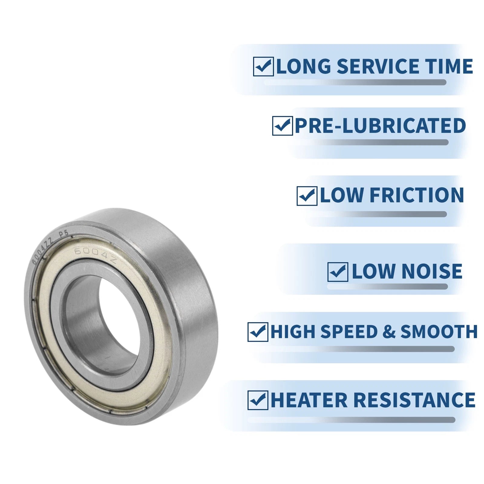 6004ZZ Deep Groove Ball Bearings for Various Applications (20x42x12mm)