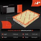 Engine Air Filter for Dodge Freightliner Mercedes-Benz Sprinter 1500 (2007-2023)