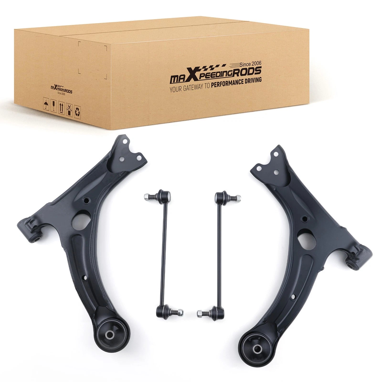 Front Lower Control Arm Sway Bar Kit for Toyota Corolla Matrix (2003–2008) K640360