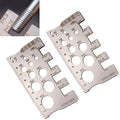 100mm Screw Thread Pitch Gauge Tool for Accurate Reading (Stainless Steel)