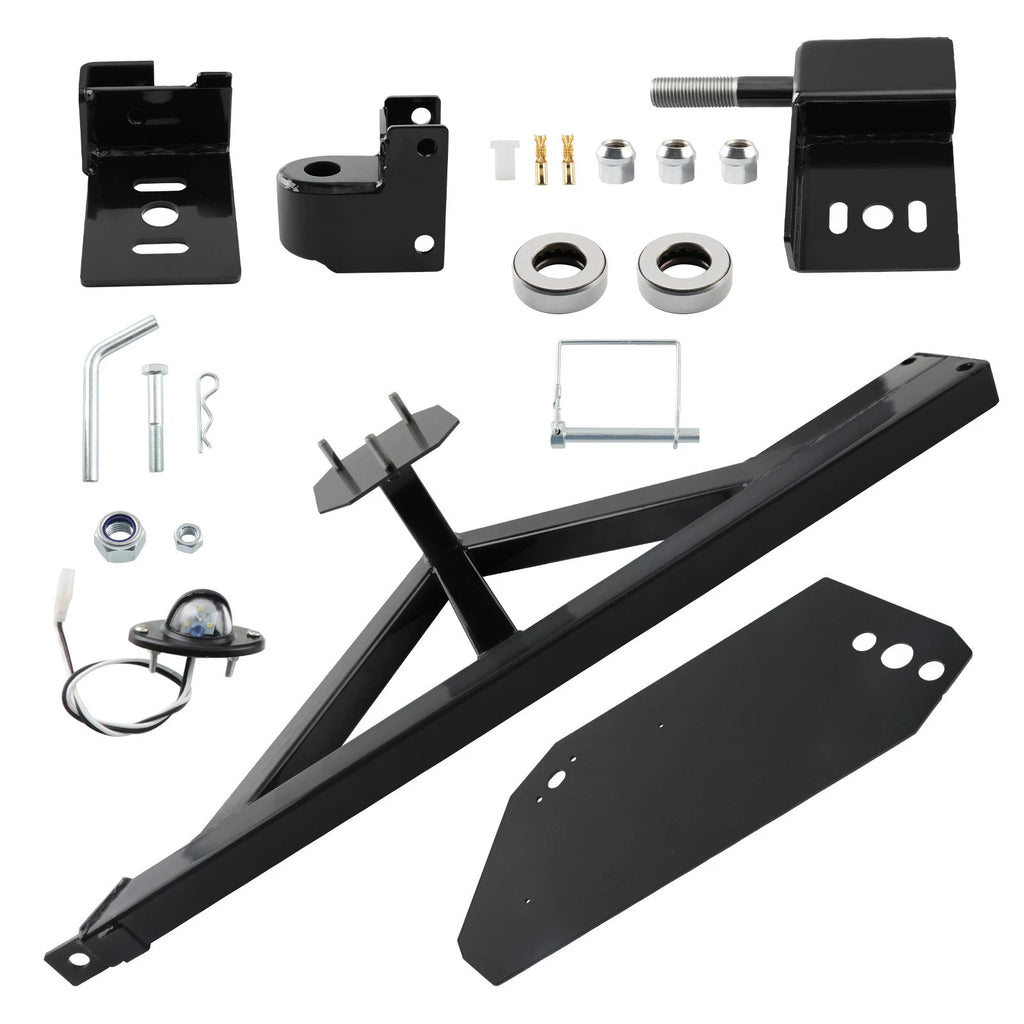 Black Tire Carrier for Hummer H2 (2003–2009)