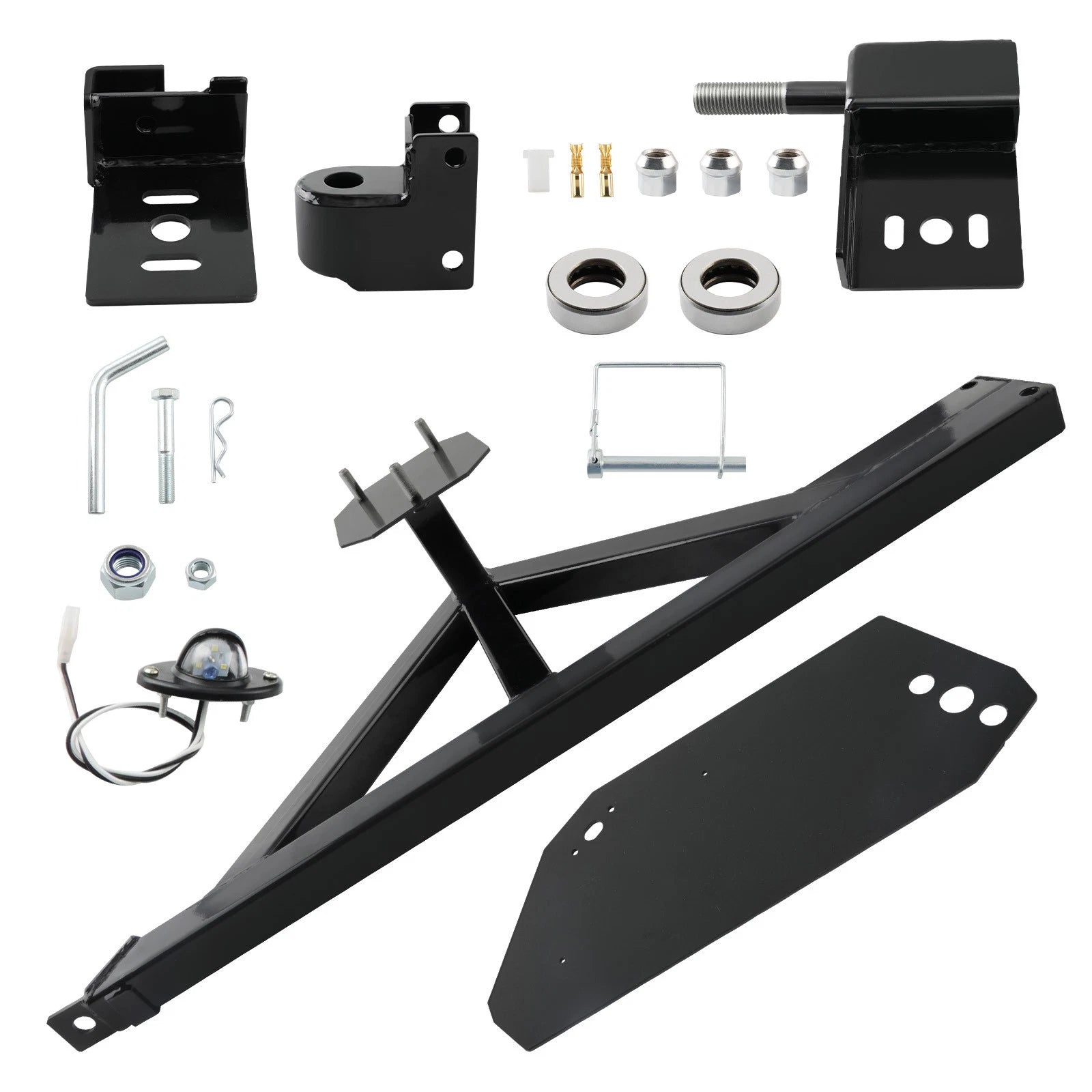 Black Tire Carrier for Hummer H2 (2003–2009)