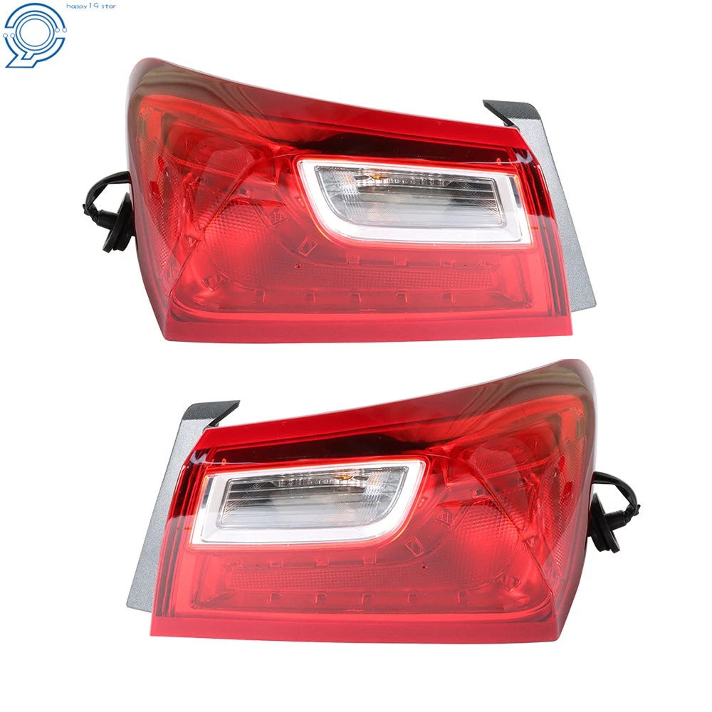 Set of 2 Outer Tail Lights for Chevy Malibu (2016–2021)