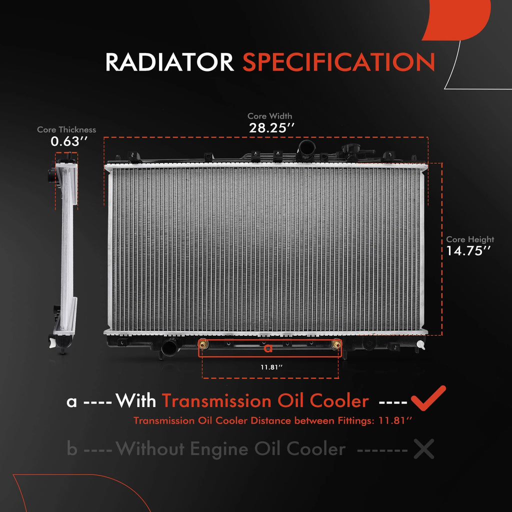 Radiator for Mitsubishi Galant (1999-2002)