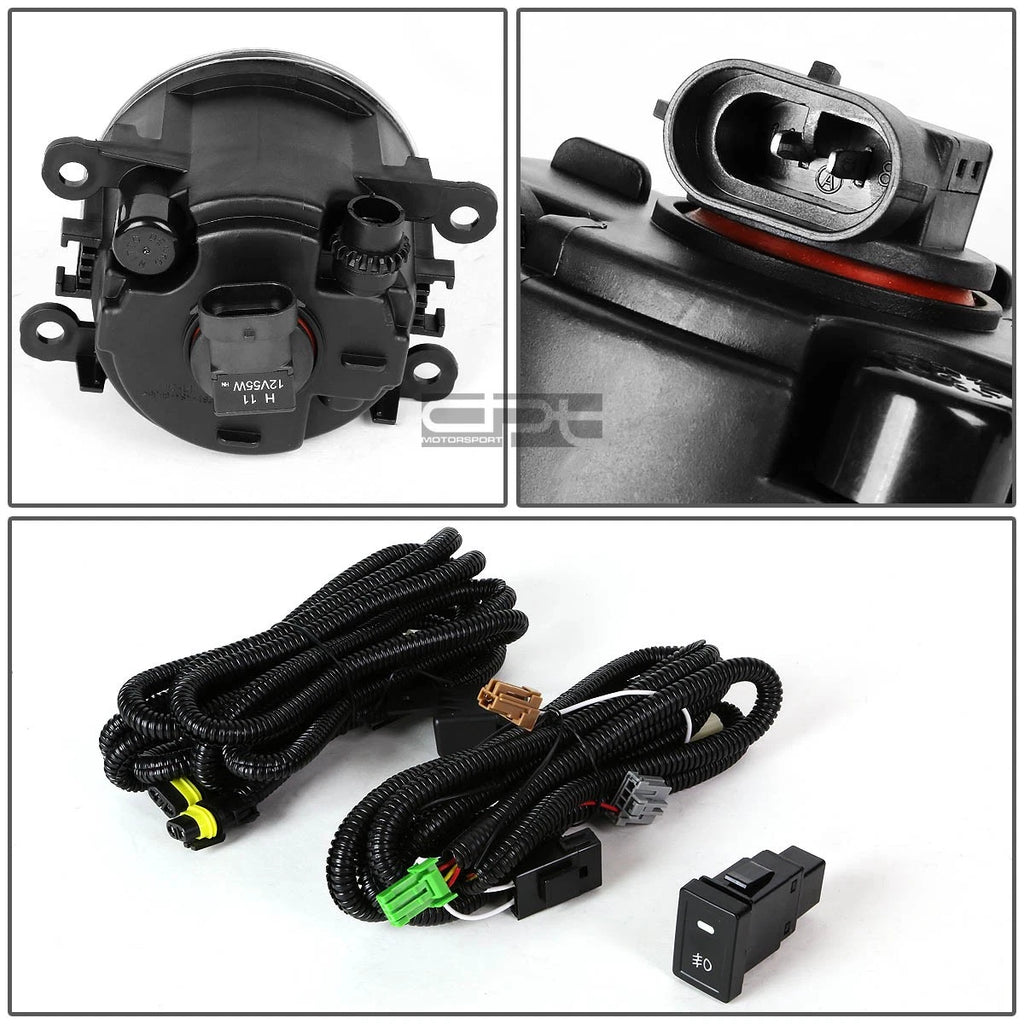 Fog Light Lamp + Switch for Suzuki SX4/Grand Vitara (2006–2012) Smoked Lens