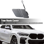 Tow Hook Eye Hole Cover for Mercedes Benz GLK250 (2010–2015) Gray