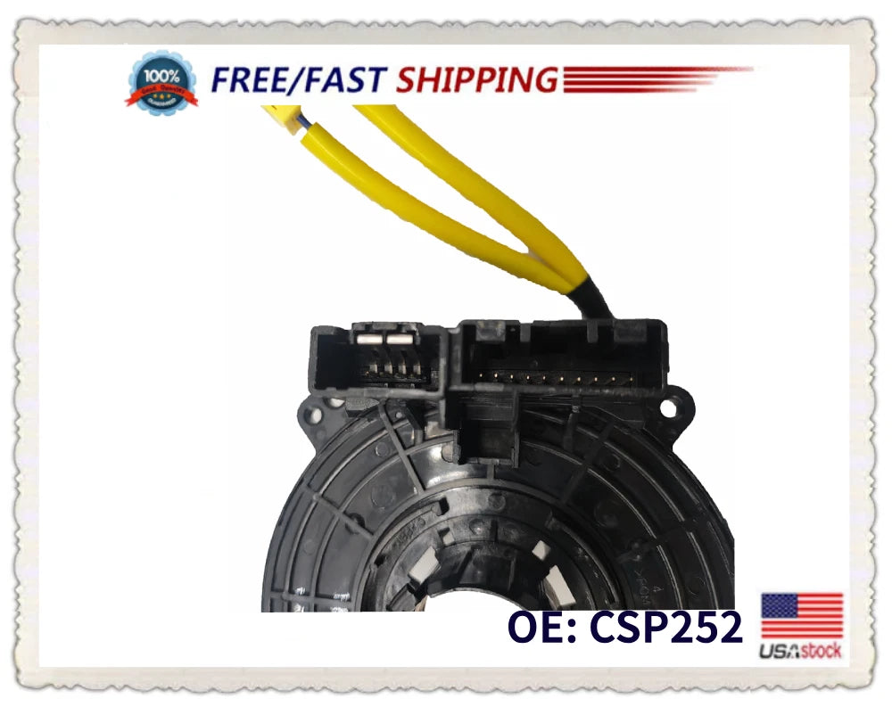 Clock Spring CSP252 for Chevrolet Camaro, Ford Mustang, Taurus