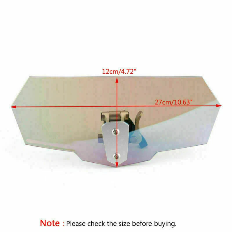Windshield Screen Extension Deflector for Honda Yamaha (Universal)