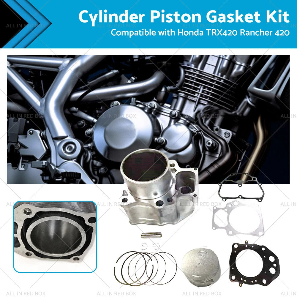 Piston Ring Gasket Cylinder Kit for Honda TRX420 Rancher (2007–2022)