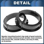 2X Speaker Spacer Ring Adaptor for Volkswagen 6.5" 