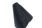 Shift Boot for Mitsubishi Lancer (2008–2016) - PVC Leather, Gray Stitch
