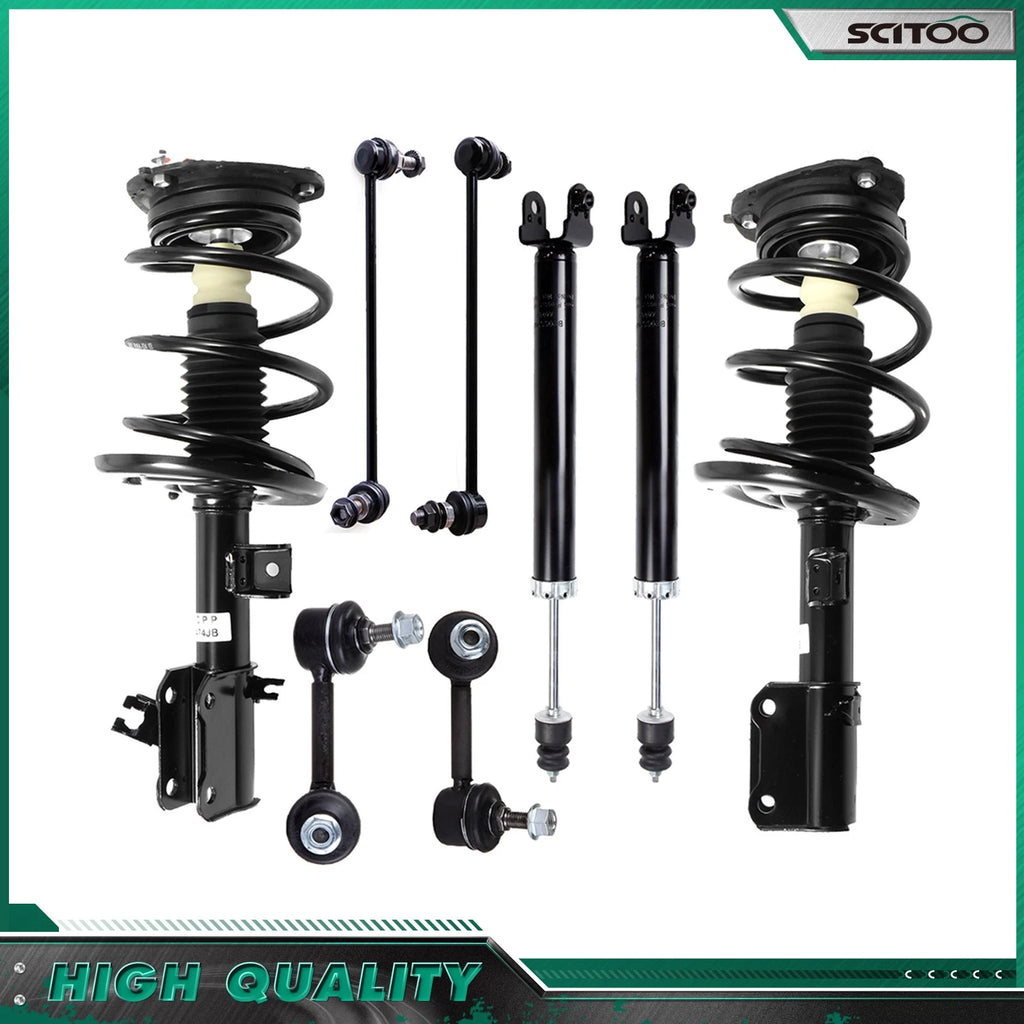 Complete Struts & Sway Bar Links for Nissan Altima 3.5L (2007–2012)