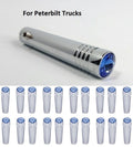 Blue Toggle Switch Extension Chrome 2-1/4 Inch for Peterbilt (2000–2024)