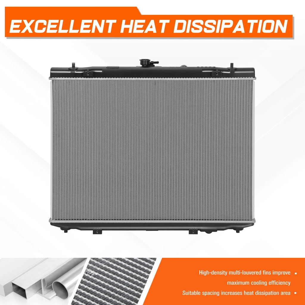 Aluminum Core Radiator for Chevy Equinox/GMC Terrain (2010–2017)