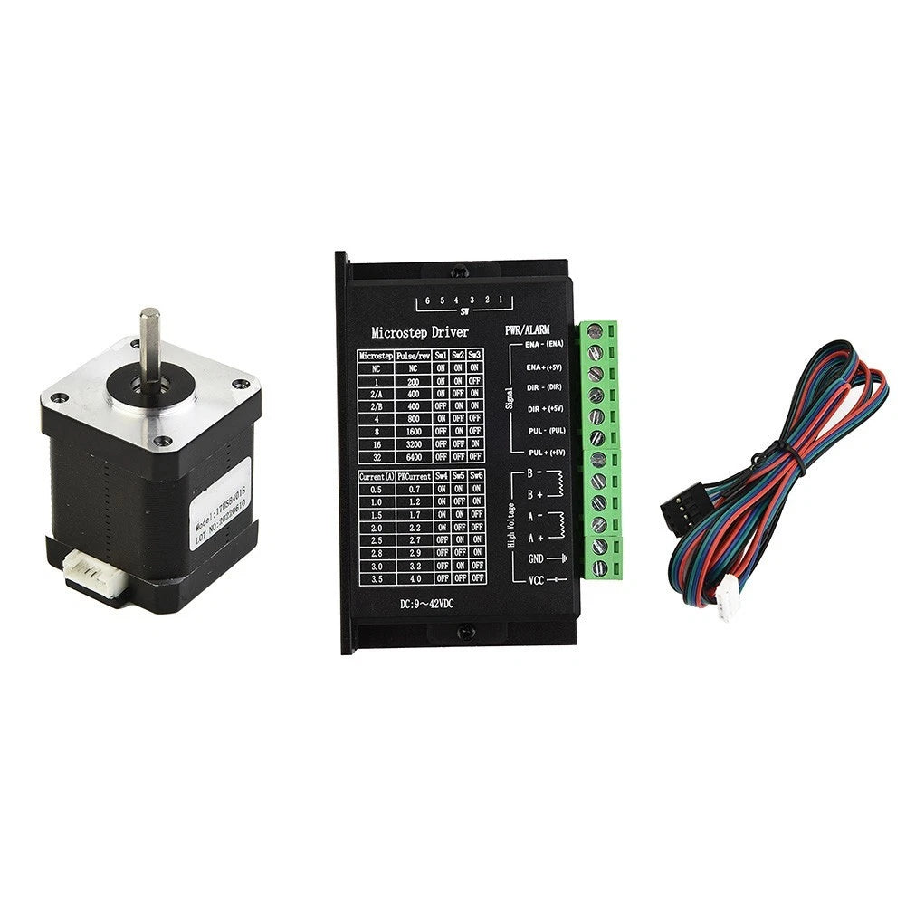 Stepper Motor Kit for Nema 17 (40Ncm Holding Torque)