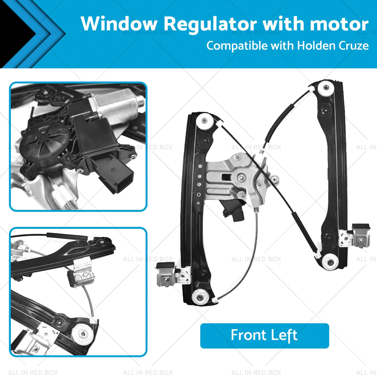 Left Window Motor Regulator 7 Pin for Holden Cruze (2009–2016)