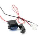 H8 Fog Light Lamp Wiring Harness 12V 40A Relay Switch Kit for Nissan (2010-2015)