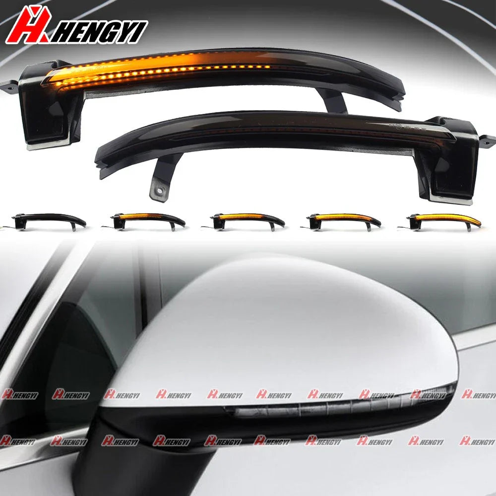 Smoked Sequential LED Side Mirror Light Indicator for Touareg II (2010–2018)