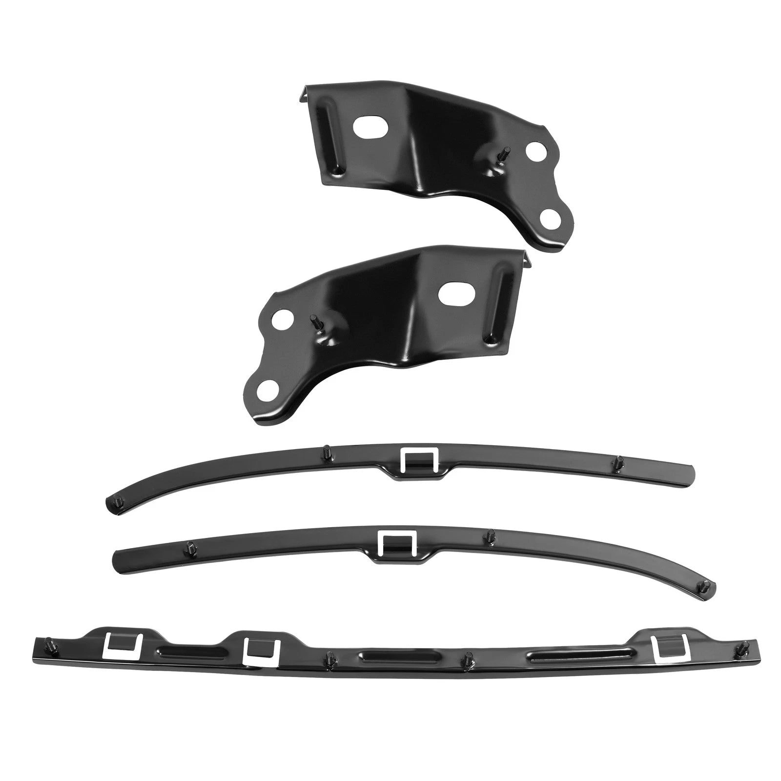 Set of 2 Front Bumper Retainer Brackets for Toyota Tacoma (2001–2004) Steel
