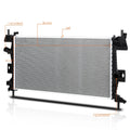 OE Style Aluminum Core Radiator for Ford Focus 2012–2018 DPI-13219