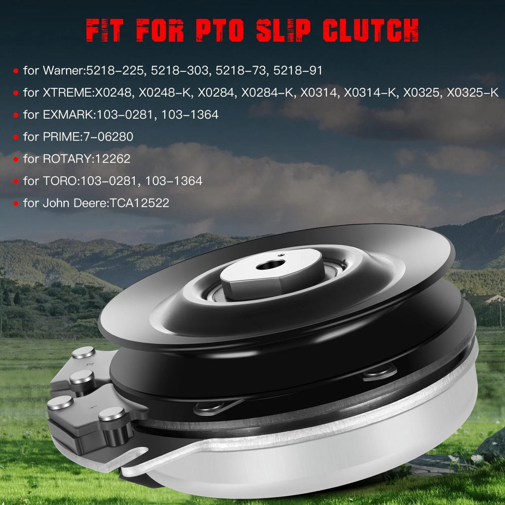 PTO Clutch for Warner Hustler 5218-110 (Lawn Mower)