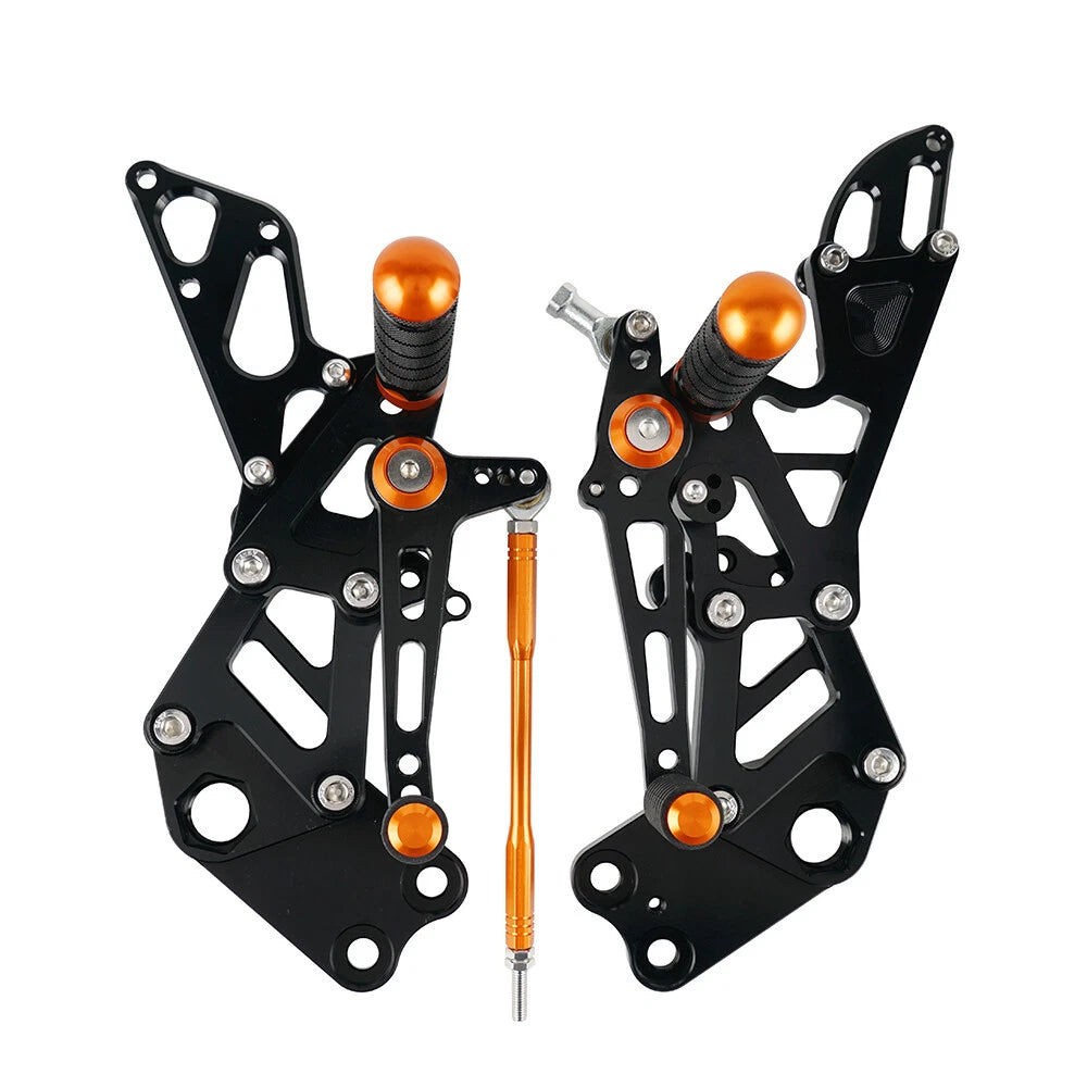 Adjustable Rearsets Foot Pegs for KTM RC 125/200/390 (2014–2021)