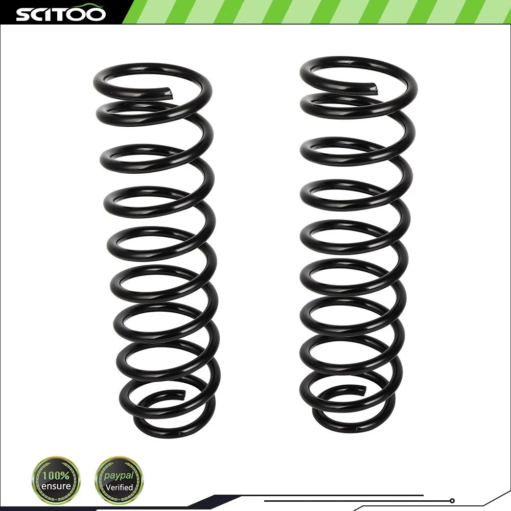 Set of 2 Front Left Right Coil Springs for Jeep Wrangler (2007–2017)