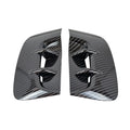 Pair Carbon Look Add-On Side Fender Vent Duct Trims for KIA Stinger (2018–2023)