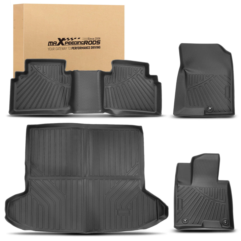 3D Floor Mats & Cargo Liner for Hyundai Tucson (2022–2025) Rubber TPE