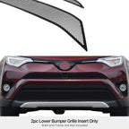 Stainless Steel Black Mesh Grille Insert for Toyota RAV4 (2016-2018)