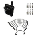 Denso Ignition Coil Wires & NGK Spark Plugs Kit for Chevrolet C2500 Suburban (1999–2000)