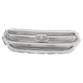Front Hood Upper Horizontal Grille Grill Chrome for Ford Escape (2017–2019)