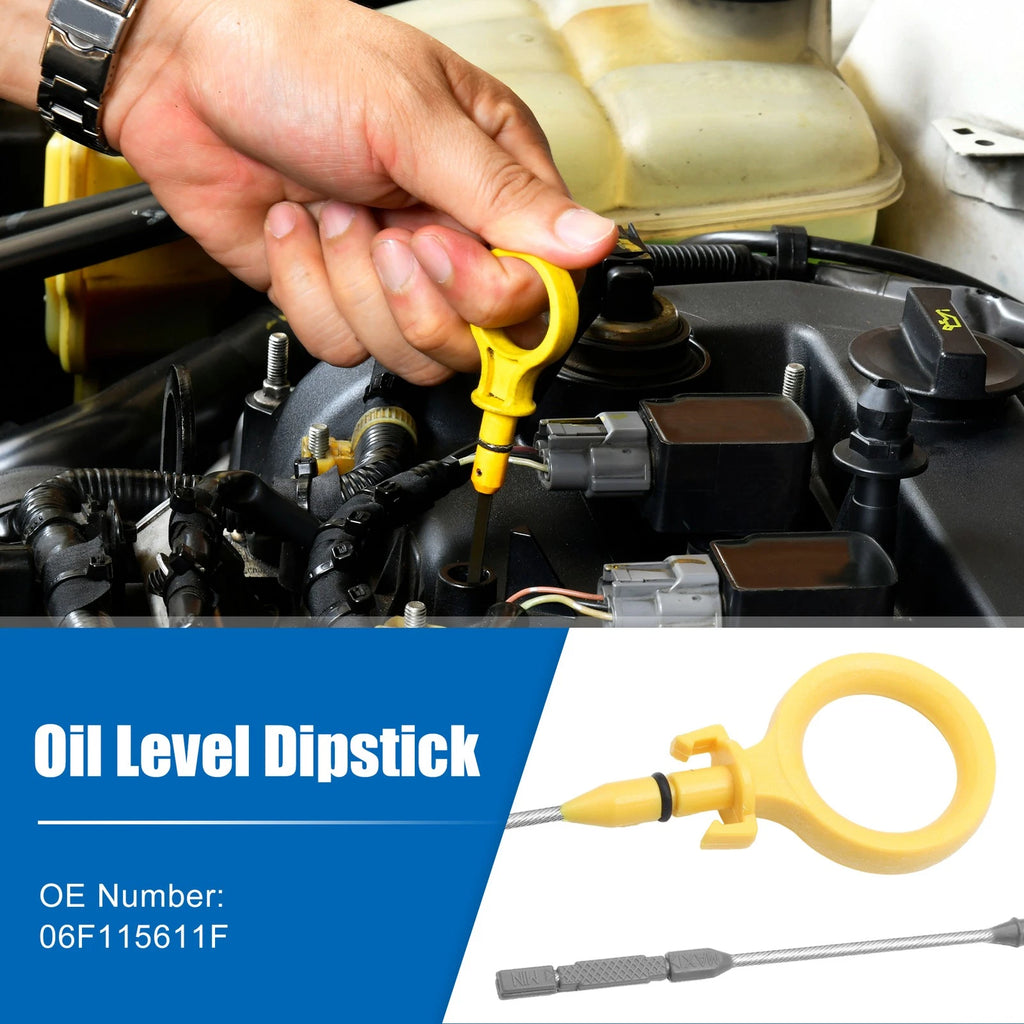 Engine Oil Level Indicator Dipstick for Audi TT Quattro (2008–2015) No. 06F115611F