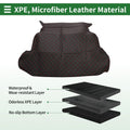 Heightened Edge Cargo Liner Rear Trunk Mat for Honda CR-V (2002-2006) Black XPE