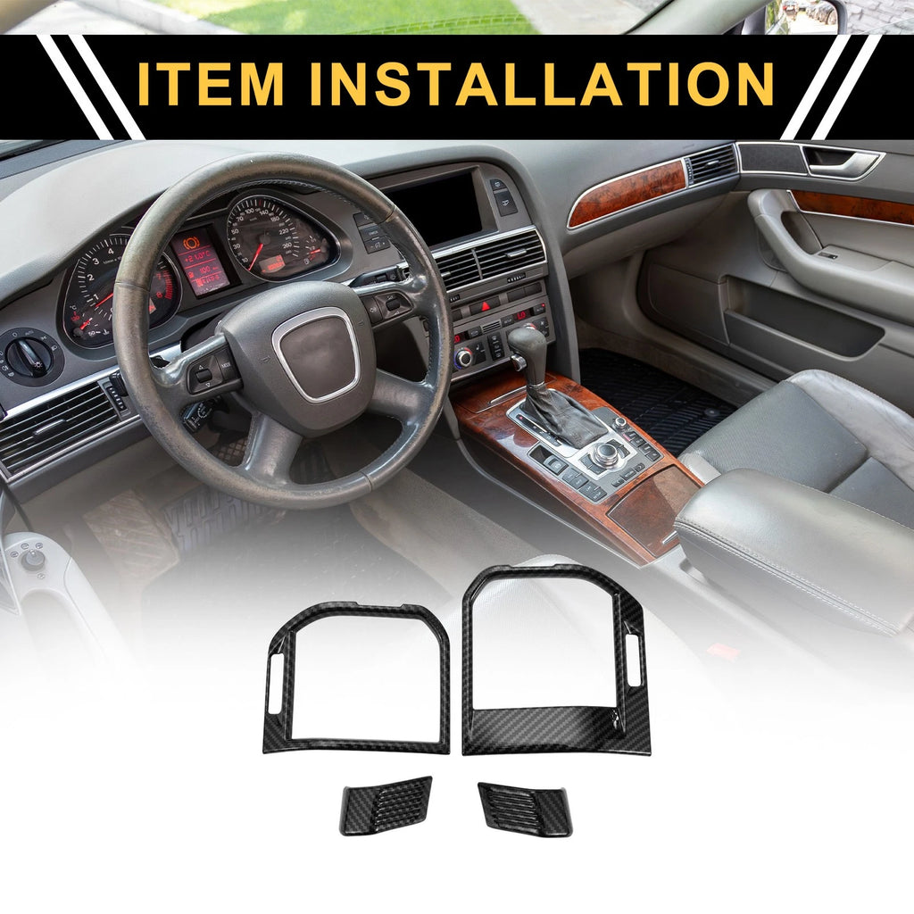 Set of 1 Air Vent Cover Trim for Ford F-150 (2021–2024) Black