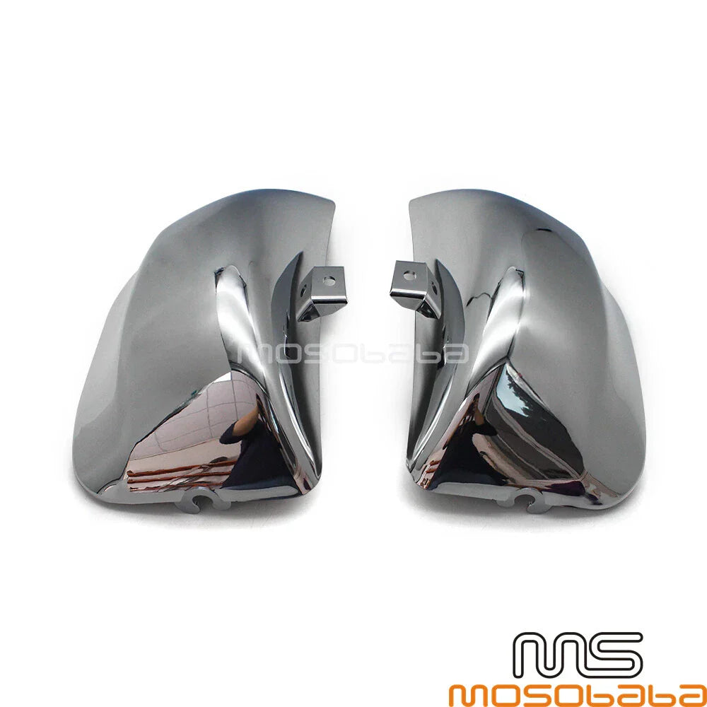 Chrome Side Battery Protect Cover for Yamaha Virago 535, 400 (1987-2007)