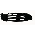 Replacement Passenger Side Front Bumper Cover Lower Grille w/o Fog Lights