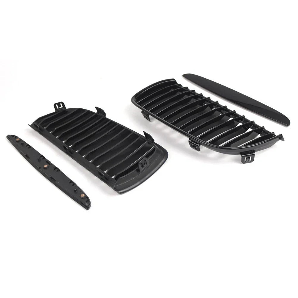 Gloss Black Front Grille for BMW 3 Series E90 E91 (2005–2008)