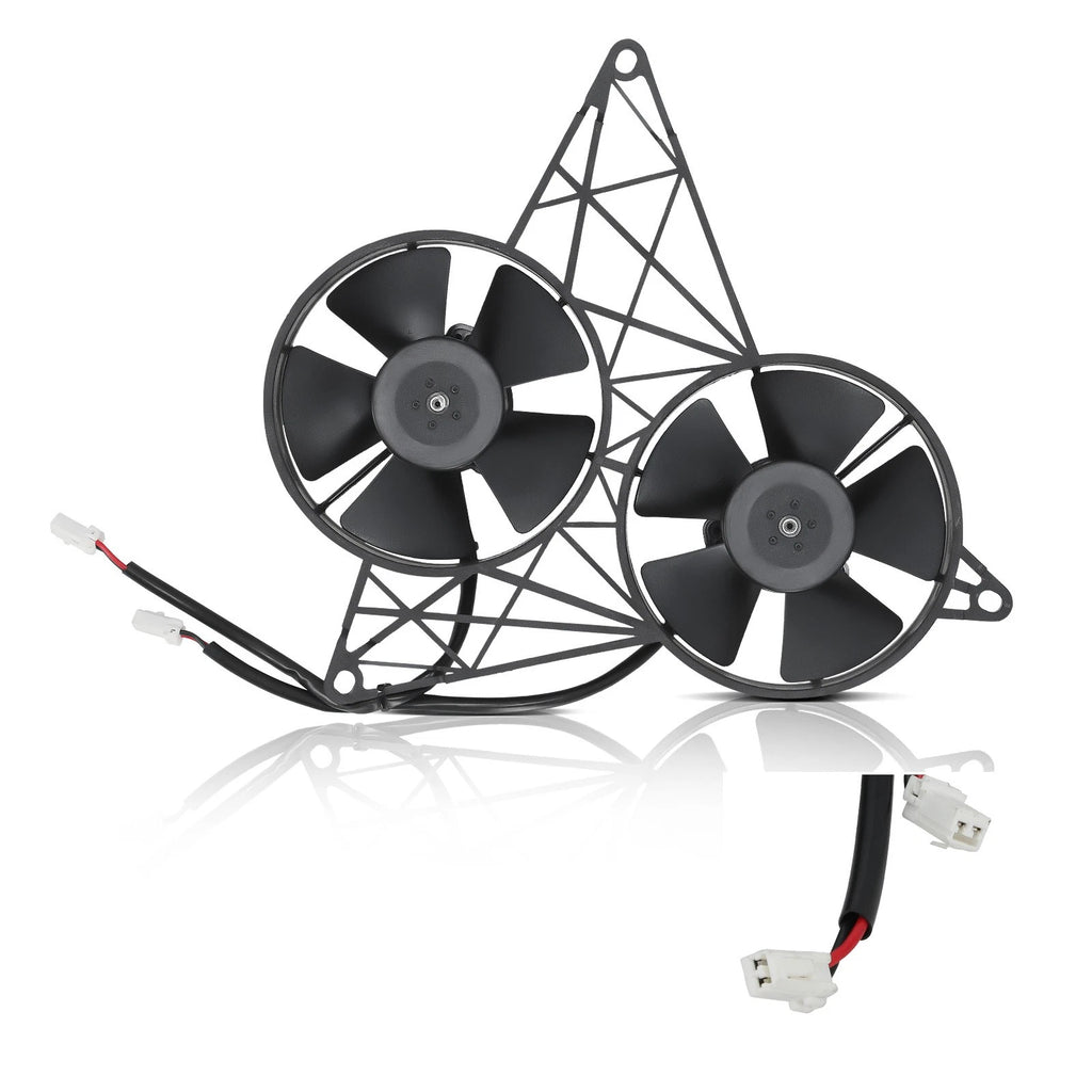 Radiator Cooling Fan with Bracket for Harley V-ROD/VRSC/VRSCB/VRSCDX (2002–2017) 2672404