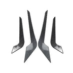 4x Front Bumper Lip Spoiler Side Covers for BMW 2 Series M2 F87 (2016-2021)